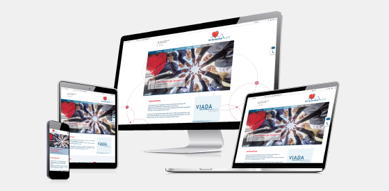 Responsive websites for our new customers VIADA from Dortmund