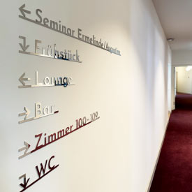 Hotel Josephs House Davos - Signage and Branding