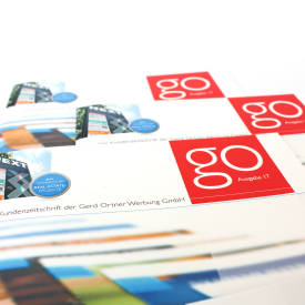 Hot off the press: our customer magazine „go“, issue 17